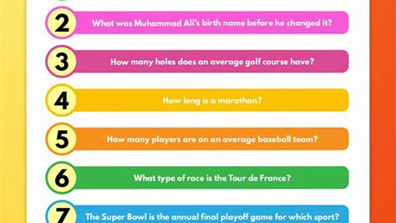 2025 Trivia Questions And Answers Printable Pdf