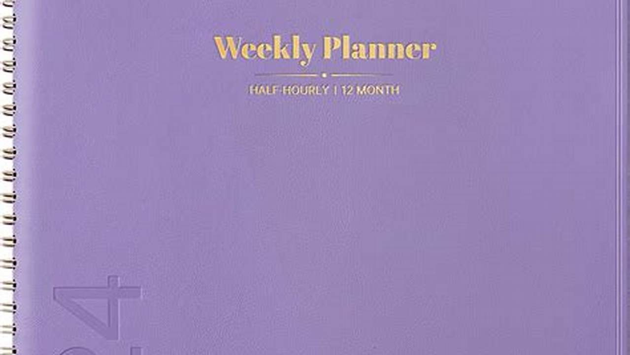 2024 Weekly/Monthly Planner