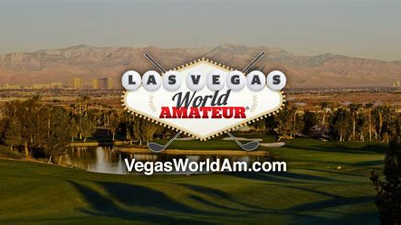 2024 World Am Golf Tournament Software