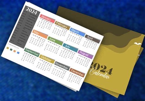 2024 And 2024 Pocket Calendar