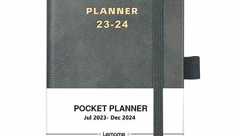 Printed Pocket Planner Calendars (2024) Day Planners Pocket Planners