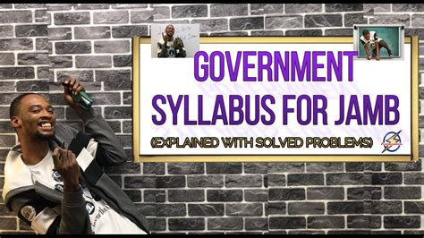 2024/2025 jamb government syllabus