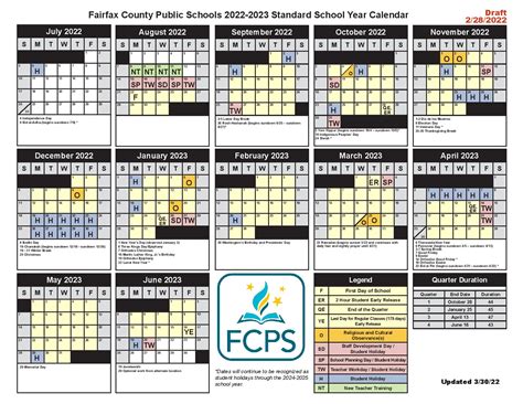 Fcps Calendar 2023 Recette 2023