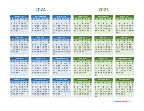 2024 2025 Calendar