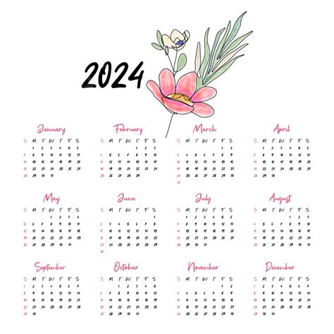 2024 Calendar Design