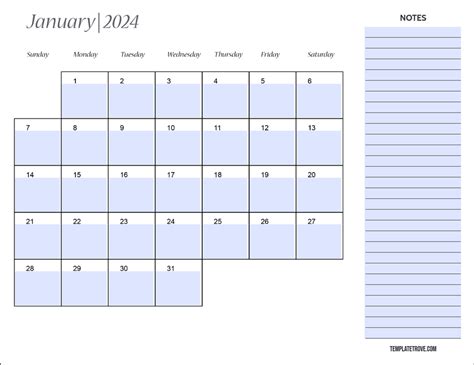 Calendar 2024 (UK) free printable PDF templates
