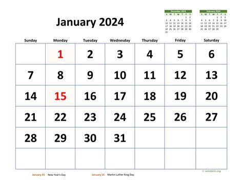 2024 Calendar (PDF, Word, Excel)