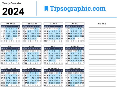 Printable Calendar 2024 Monday Start One Page Calendar 2024 Design