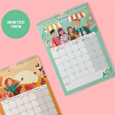 2024 Calendar Writen In Welsh