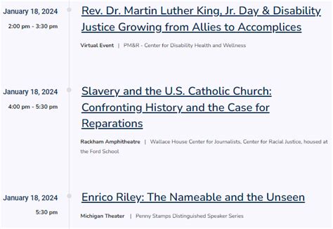 2024 Events Michigan