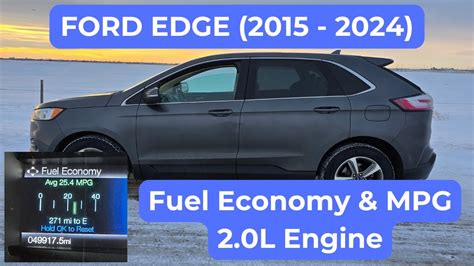 2024 Ford Edge Fuel Efficiency