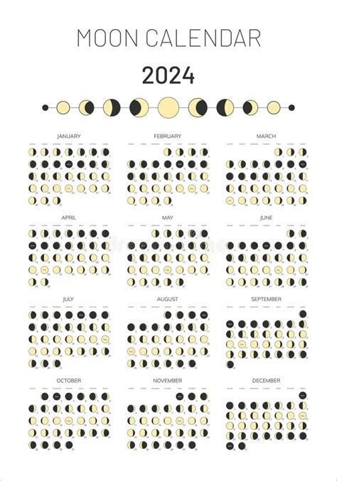 2024 Full Moon Calendar Printable