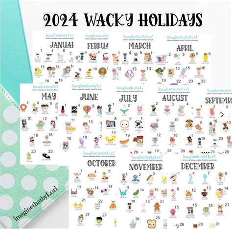 2024 Fun Holiday Calendar