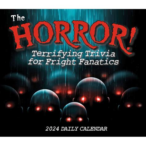 2024 Horror Calendar