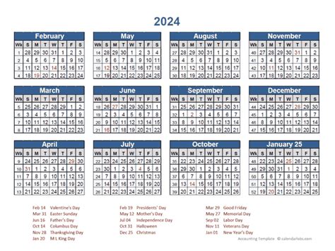 2024 Retail 4 5 4 Calendar