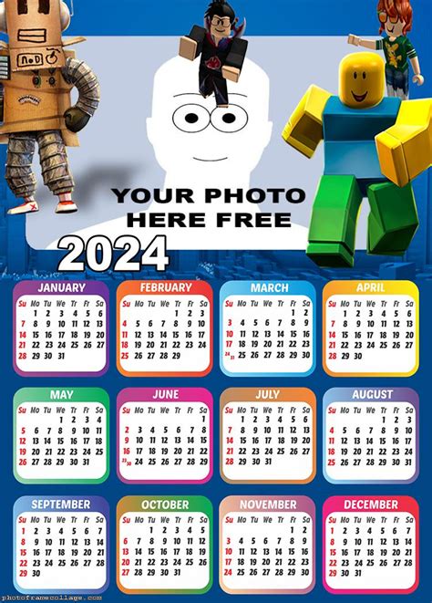 2024 Roblox Calendar