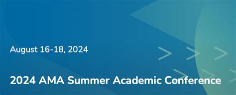 2024 ama summer academic conference