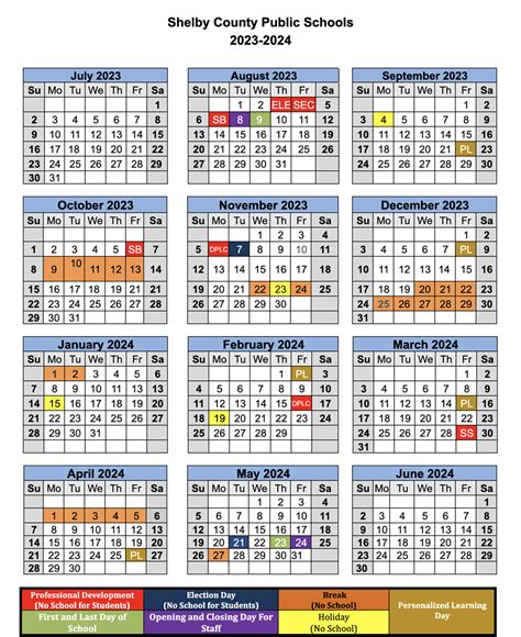2024 and 2025 school calendar
