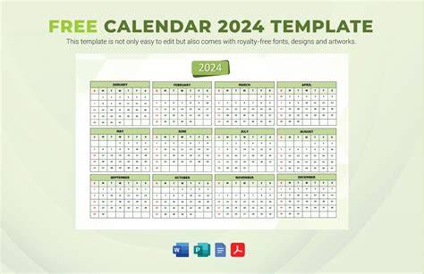 2024 calendar template google docs freepik integration with google docs