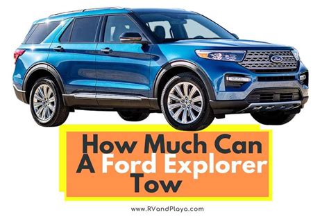 2024 ford explorer hybrid towing capacity