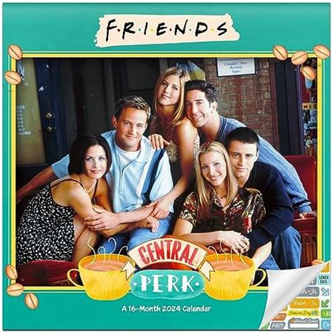 FRIENDS Wall Calendar 2024 Calendar Grupo Erik Friends