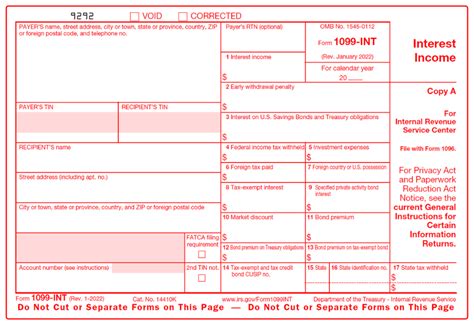 2024 irs form 1099 int
