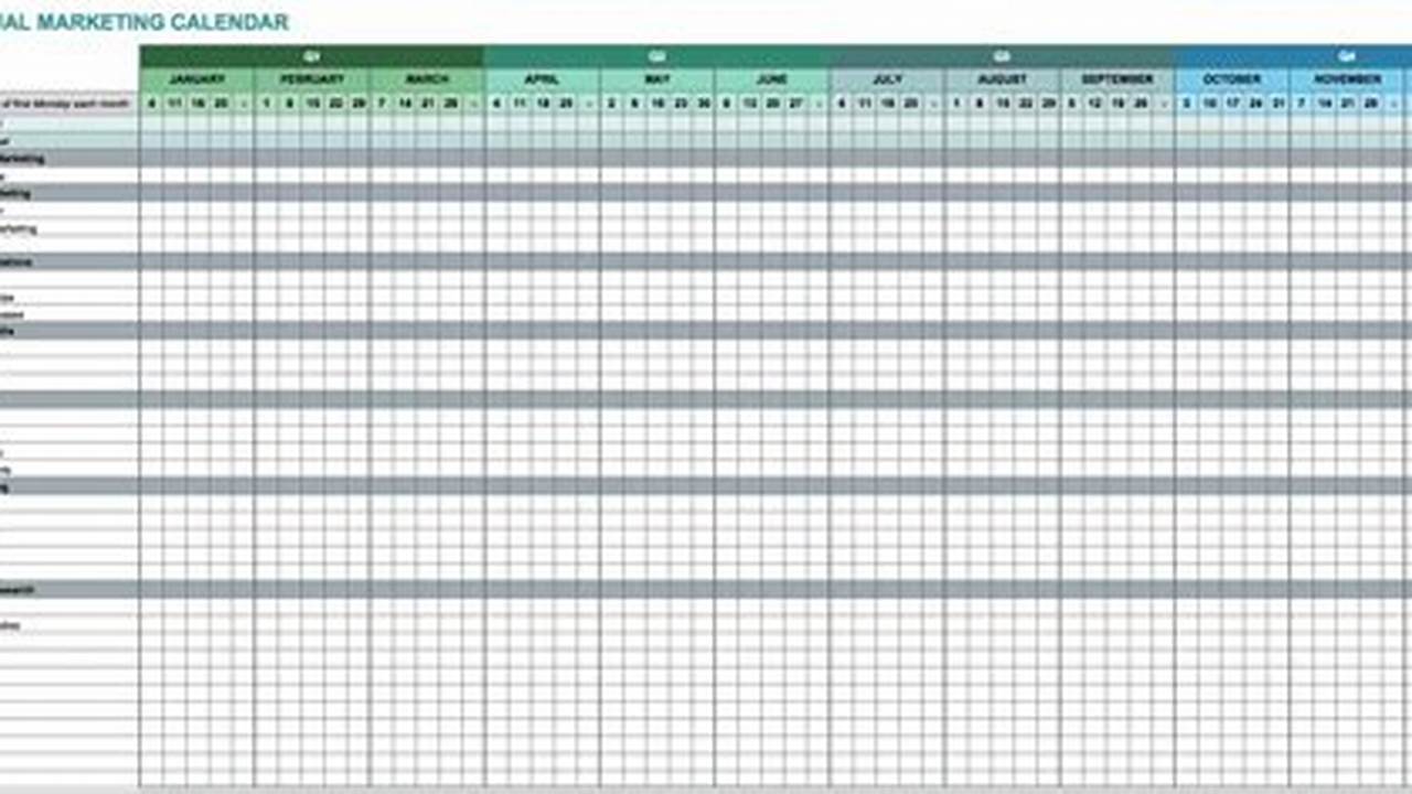 2025 52 Week Calendar Excel Formula