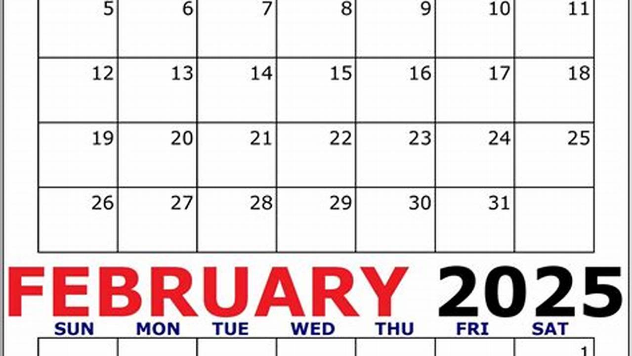 2025 Calendar For January And February Pdf Download