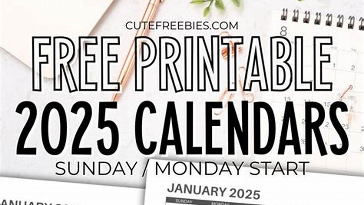 2025 Calendar Templates Pdf Driverpack Solution