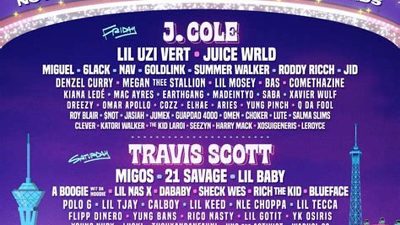 2025 Concert Calendar