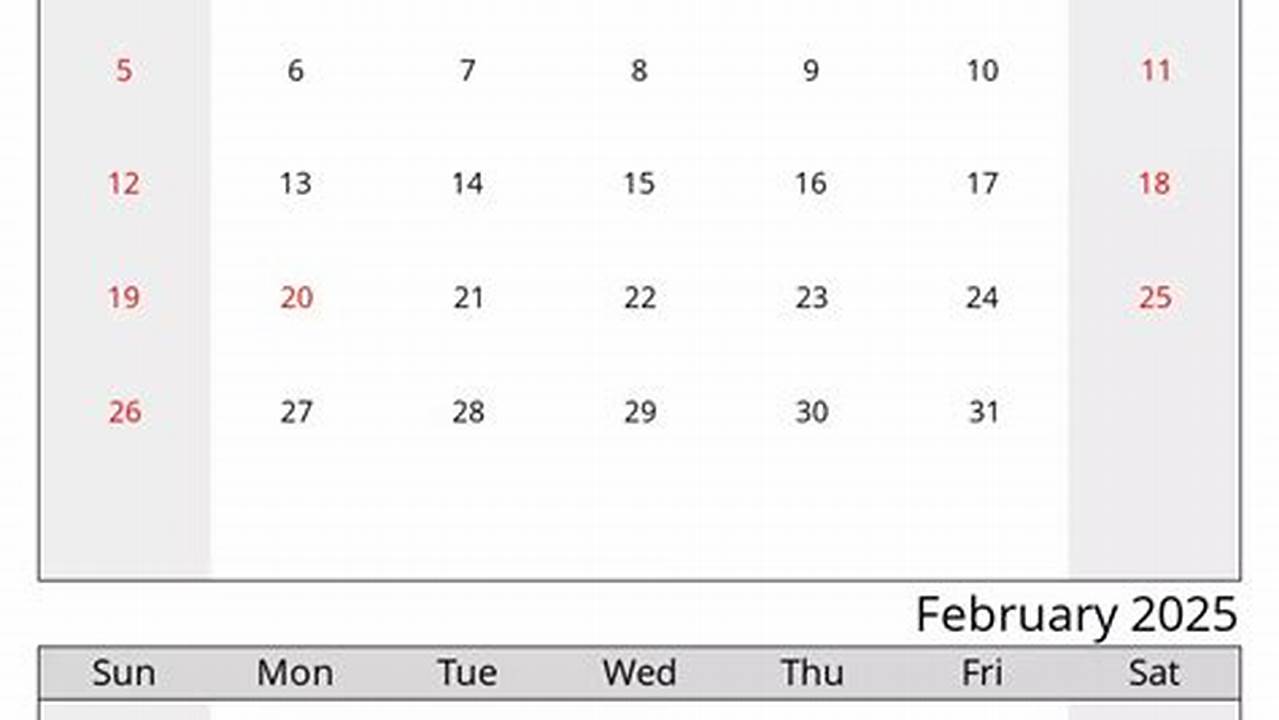 2025 January Calendar Excel Excelr