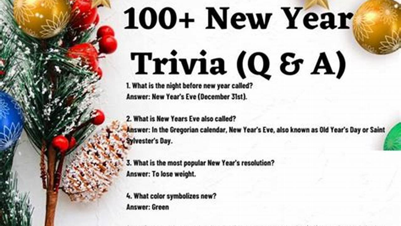 2025 Trivia Questions And Answers