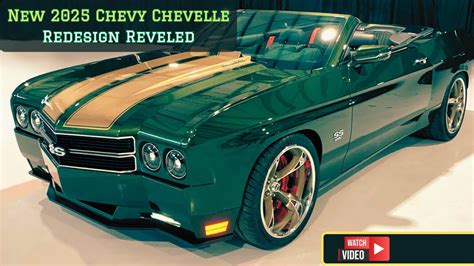2025 Chevy Chevelle Redesign