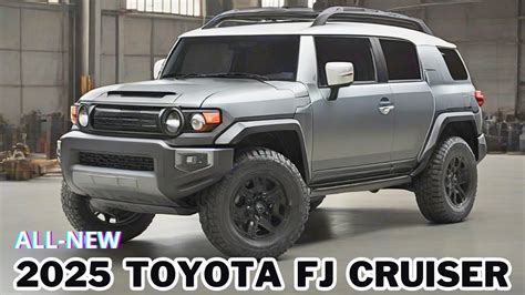 Sneak Peek: Unveiling the Redesigned 2025 Toyota FJ Cruiser