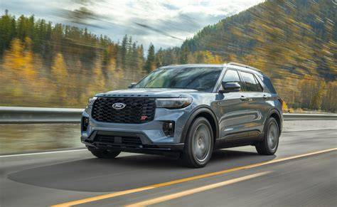 Safety features of the 2025 Ford Explorer ST for sale