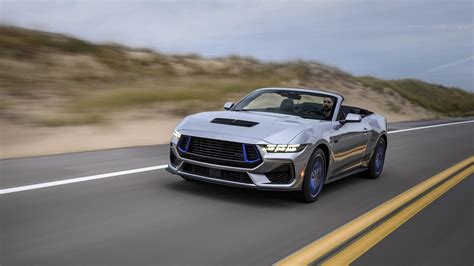 The exhilarating 2025 Ford Mustang Convertible body style, offering an open-air driving experience with classic Mustang flair.