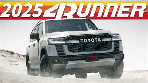 Get Ready for the All-New 2025 Toyota 4Runner: Specs and Features Revealed