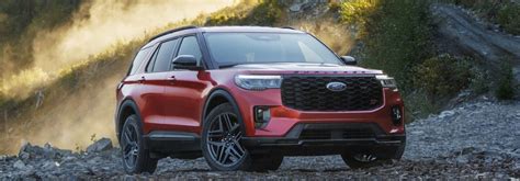 Engine options and configurations for 2025 Ford Explorer
