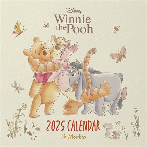 2025 Winnie The Pooh Calendar