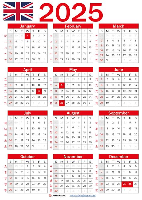 Year 2025 Calendar Printable with Holidays Wiki Calendar