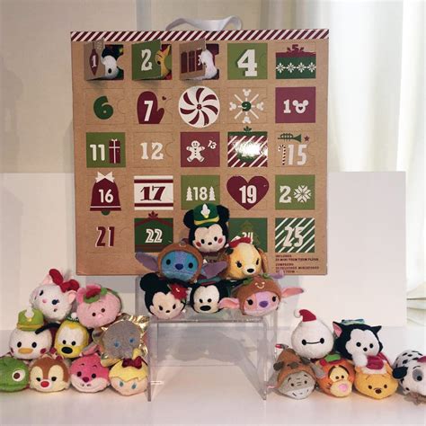 Tsum Tsum Plush Advent Calendar Printable Calendars AT A GLANCE