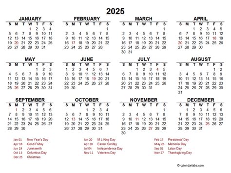 2025 Calendar Excel Templates Printables For Luke S. Jones