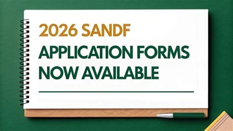 2026 Sandf Application Forms
