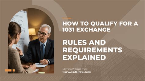 2031 exchange rules