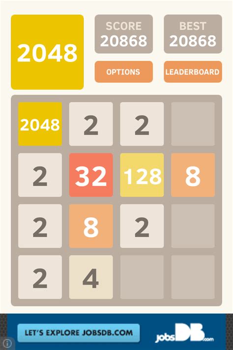 2048 free online game strategy