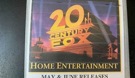 20th Century Fox Vhs Collection | Etsy