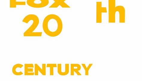 20th Century Fox Text Pieces by samuelsauceda on DeviantArt