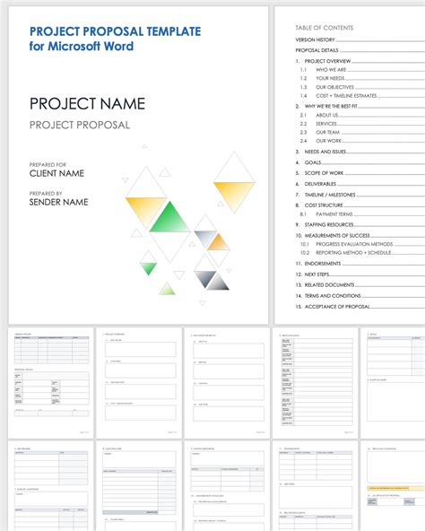 21+ Free Word Proposal Templates in Word Excel PDF in 2020 | Project proposal template, Proposal