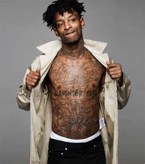 21 Savage Tattoos