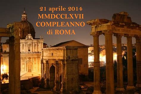 21 aprile compleanno di roma